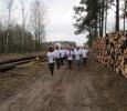 Sekcja Nordic Walking na rajdzie w Narzymiu