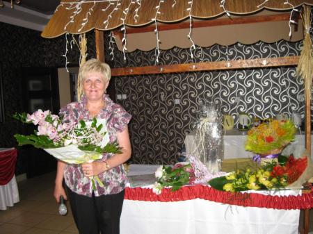 23 czerwca 2010r.... pani prezes Krystyna Mroczkowska odebraa wiele ycze i kwiatw