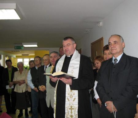 7 grudnia 2010r. Spotkanie...ks.Zdzisaw Syldatk czyta fragment Ewangelii