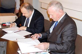 Podpisanie porozumienia o wsppracy z Wysz Szko Gospodarki w Bydgoszczy