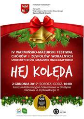 IV Warmisko-Mazurski Festiwal Chrw i Zespow UTW i ATW "Hej Kolda"